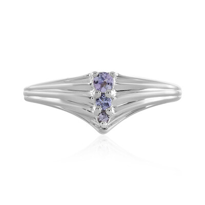 Anello in argento con Tanzanite (SAELOCANA)