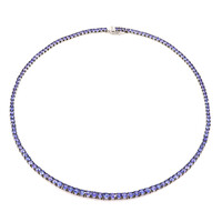 Collana in argento con Tanzanite (Gems en Vogue)