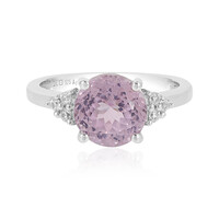 Anello in argento con Kunzite