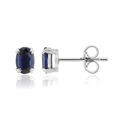 Orecchini in argento con Cianite del Nepal