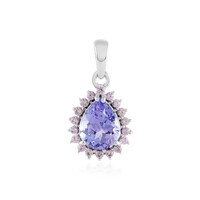 Ciondolo in oro con Tanzanite