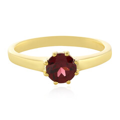 Anello in argento con Rodolite Lampone