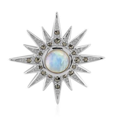 Ciondolo in argento con Opale di Welo (Annette classic)