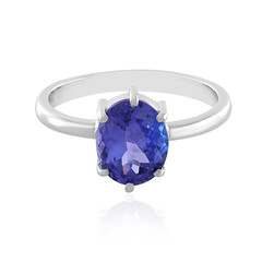 Anello in argento con Tanzanite