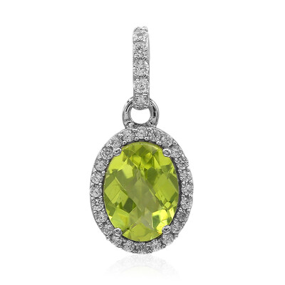 Ciondolo in argento con Peridoto