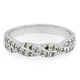 Anello placcato in platino con Diamante Fancy