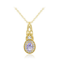 Collana in argento con Tanzanite