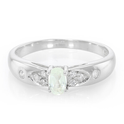 Anello in argento con Ambligonite