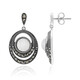 Orecchini in argento con Pietra di Luna Arcobaleno (Annette classic)