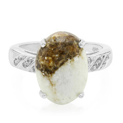 Anello in argento con Magnesite