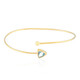 Bracciale in argento con Topazio Blu Cielo