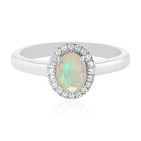 Anello in argento con Opale di Welo