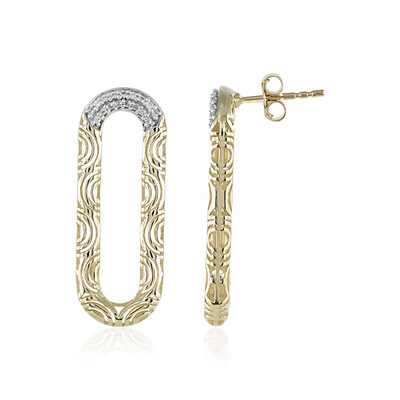 Orecchini in oro con Zircone (Ornaments by de Melo)