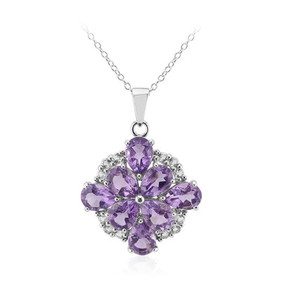 Collana in argento con Ametista