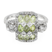 Anello in argento con Tormalina Paraíba