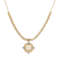 Collana in argento con Opale di Welo