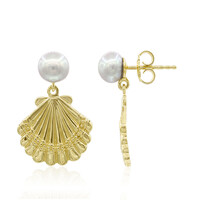 Orecchini in argento con Perla di Acqua Dolce (TPC)