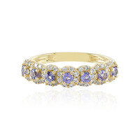 Anello in oro con Tanzanite