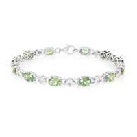 Bracciale in argento con Apatite Russa
