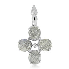 Ciondolo in argento con Spectrolite