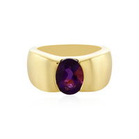 Anello in argento con Ametista Siberiana