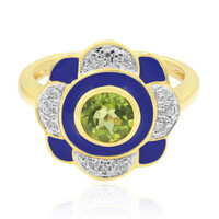 Anello in argento con Peridoto