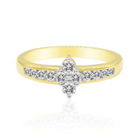 Anello in oro con Diamante IF (D)