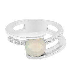 Anello in argento con Opale di Welo
