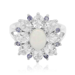 Anello in argento con Opale di Welo