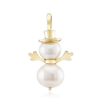 Ciondolo in argento con Perla d'Acqua Dolce Bianca (TPC)