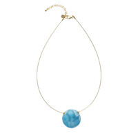 Collana in argento con Larimar