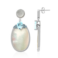 Orecchini in argento con Madreperla