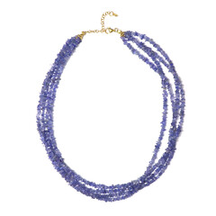 Collana in argento con Tanzanite