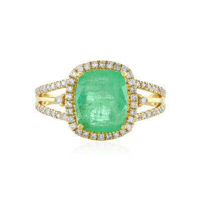 Anello in oro con Smeraldo Etiope (AMAYANI)