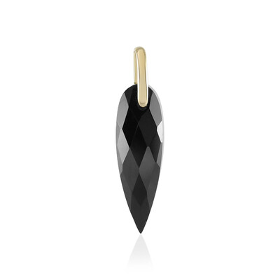 Ciondolo in argento con Spinello Nero