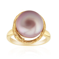 Anello in argento con Perla Ming (TPC)