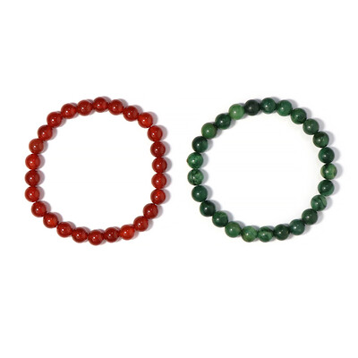 Bracciale con Giada Verde