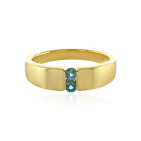 Anello in argento con Indicolite
