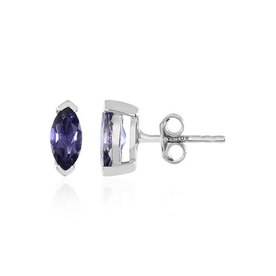Orecchini in argento con Iolite