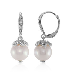 Orecchini in argento con Perla di Acqua Dolce