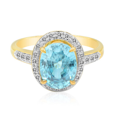 Anello in oro con Zircone Ratanakiri (Adela Gold)