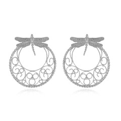 Orecchini in argento (Joias do Paraíso)