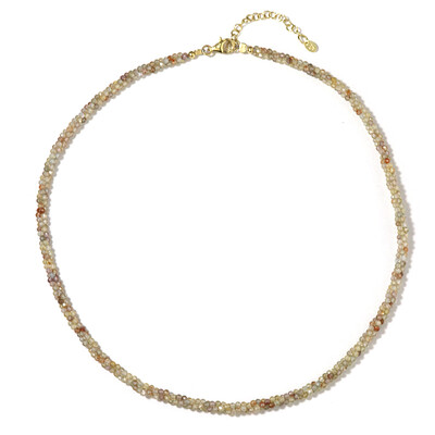 Collana in argento con Zircone Canarino