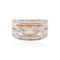 Anello in oro con Morganite AAA (SUHANA)