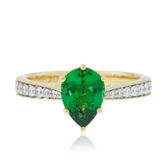 Anello in oro con Tsavorite (AMAYANI)