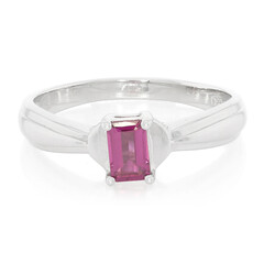 Anello in argento con Rodolite Rajasthan