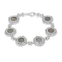 Bracciale in argento con Moneta Antica – Obolo della Vedova – PRUTAH