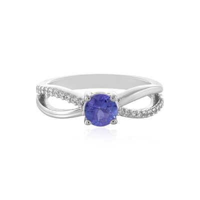 Anello in argento con Tanzanite