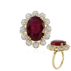Anello in oro con Rubino del Madagascar (D'vyere)