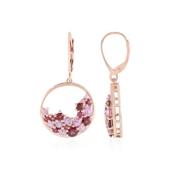 Orecchini in oro con Rodolite (KM by Juwelo)